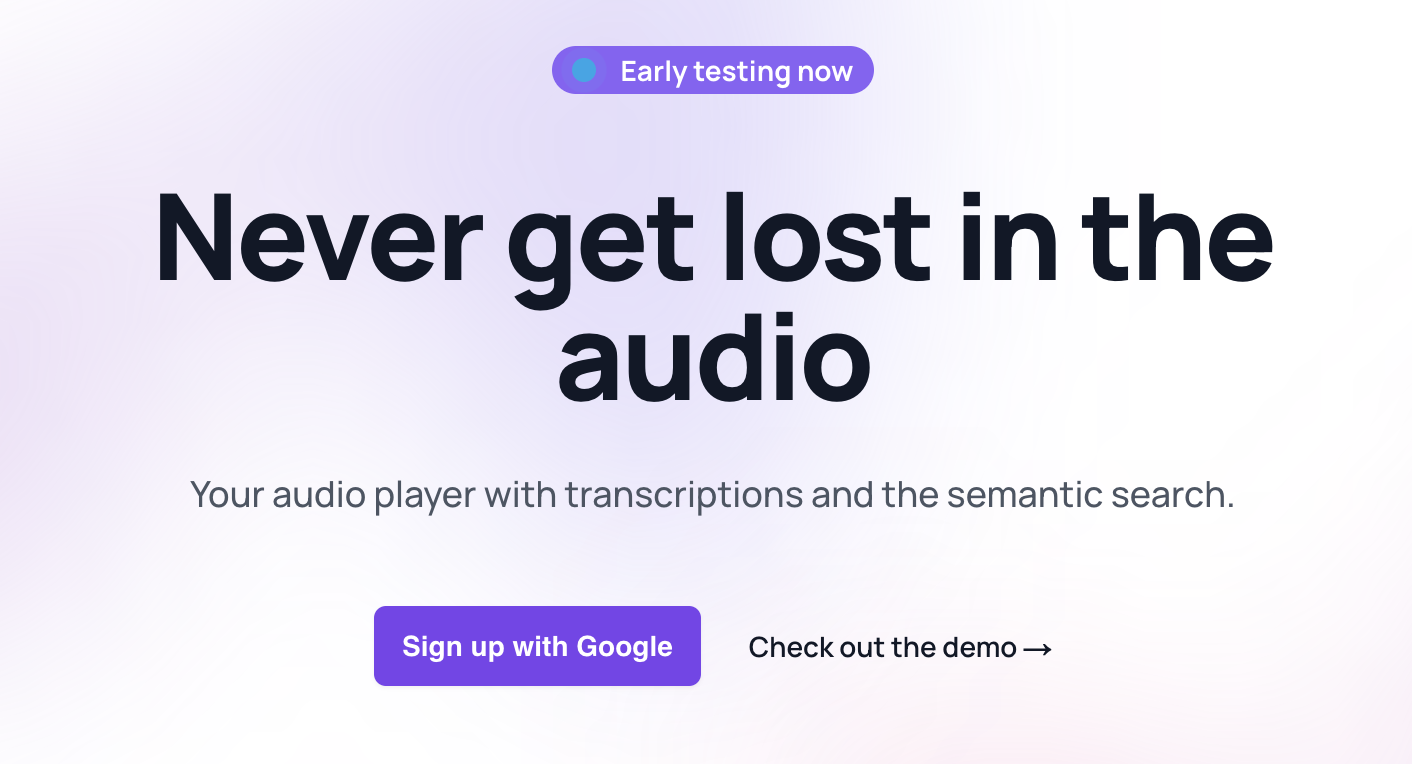 一个在线转换音频、Youtube为文本的工具