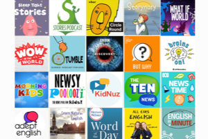 站稳中章后适合给孩子听的20个英文播客