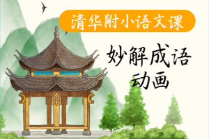 清华附小95集动画片《妙解成语》，小学生趣味动画学成语