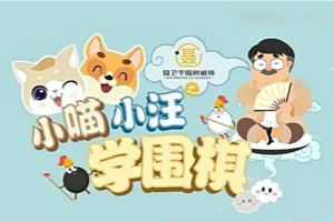 聂卫平围棋道场之小喵小汪学围棋，300分钟视频高效入门围棋