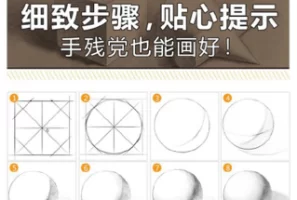 零基础素描绘画课程合集 ，最适合小白的入门课程