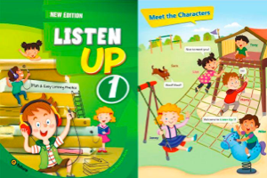 超火！《Listen up》专为少儿打造的英语听力训练教材，全套含课本、词汇、录音等