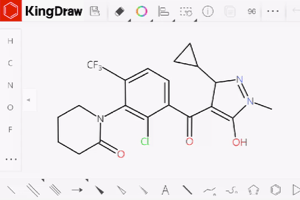专业的化学结构式编辑器——Kingdraw，支持Windows、安卓、iOS