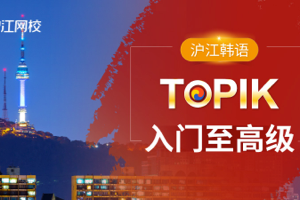 沪江网校 延世韩语课程 从入门至TOPIK高级