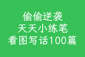 看图写话专项练习：小学生天天小练笔看图写话100篇