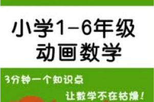 乐乐课堂（天天练）小学数学 人教1-6年级数学视频