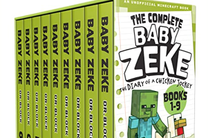 英文小说有声书，基于Minecraft主题的《The Complete Baby Zeke: The Diary of a Chicken Jockey》