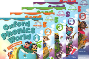 《Oxford Phonics World牛津自然拼读世界》全套教材+音频+视频+练习册