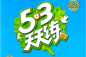 2025年春《53天天练》语文数学英语